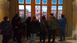 Guided visit to the art deco  site of Sant Pau 'Light, colors and nature! 