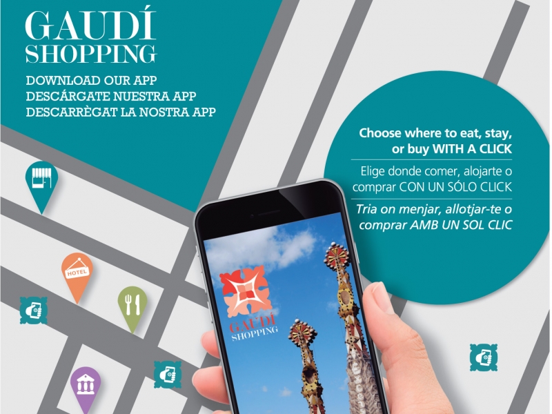 Are you near La SAGRADA FAMILIA? Get the free Gaud Shopping Area APP to connect and know better the area! 